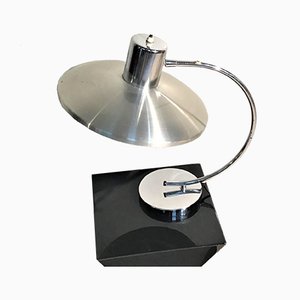 Space Age Tischlampe aus Stahl, 1960er