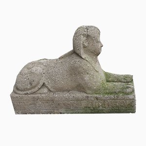 Esculturas Mid-Century de piedra, años 40. Juego de 2