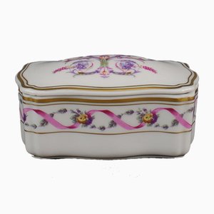 Italian Porcelain Trinket Box from Richard Ginori, 1960s