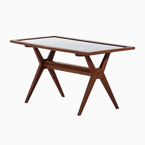 Table Basse Scandinave en Chêne par Stig Lindberg, 1950s