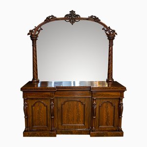 Credenza antica vittoriana in mogano