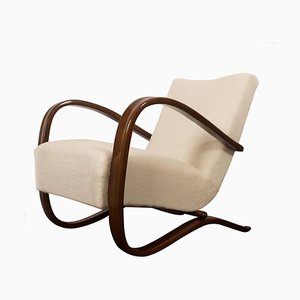 Butaca H269 Art Déco de Jindřich Halabala para Thonet, años 30