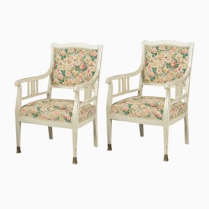 Fauteuils Art Nouveau en Hêtre, Allemagne, Set de 2