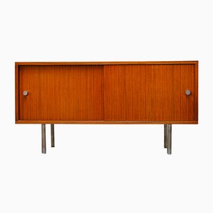 Credenza in legno zebrano di Alfred Hendrickx per Belform, anni '50