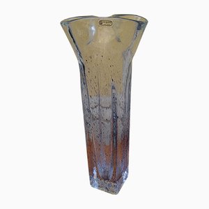 Vintage Glass Vase from Seguso, 1970s