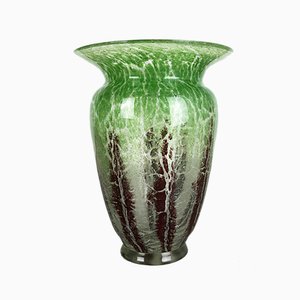 German Glass Vase by Karl Wiedmann for WMF, 1930s