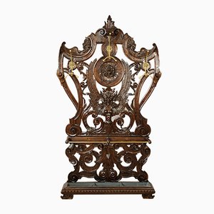 Antique Italian Coat Rack & Room Divider