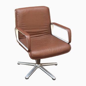 Mid-Century German Aluminum and Fiberglass Delta 2000 Desk Chair by Delta Design Group for Wilkhahn