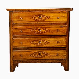 Antique Solid Walnut Chest of Drawers