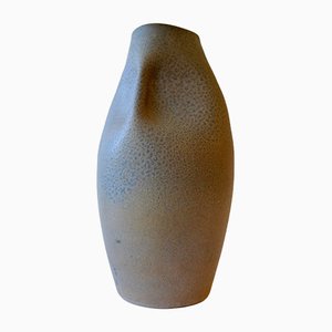 Mid-Century German Sea Blue Sculptural Ceramic Vase, 1960s