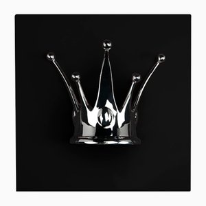 Black and Silver Wall Panel with Crown from VGnewtrend