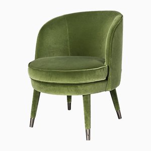 Nobili Green Velvet Vivien Armchair from VGnewtrend