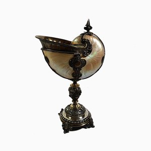 Trophée Neptune Antique en Argent par Guy Lefevre pour Koch and Bergfeld, 1882