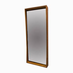 Mid-Century Scandinavian Modern Wooden Wall Mirror, 1960s