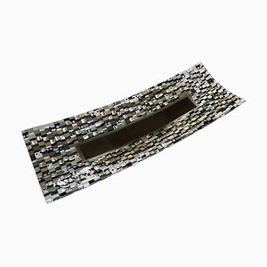 Plato San Rocco R50 de cristal de Murano de Stefano Birello para VéVé Glass