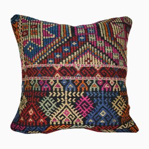 Funda de cojín hacha con kilim turco de Vintage Pillow Store Contemporary