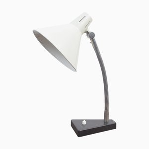 Mid-Century White Desk Light by H. Th. J. A. Busquet for Hala, 1960s