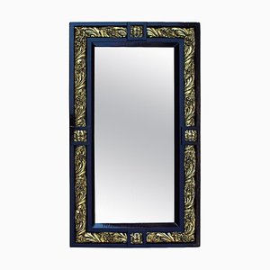 Miroir Style Louis XVI en Bois et Plaster Doré, années 1900