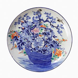 Antique Japanese Porcelain Plate, 1900s