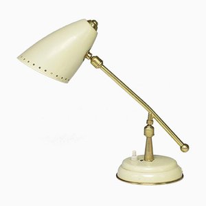 Italienische Mid-Century Cocotte Lampe aus Messing, 1950er
