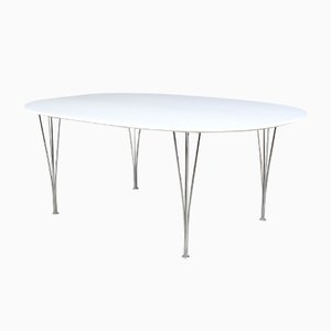 Ellipse Laminate Dining Table by Piet Hein for Fritz Hansen, 1990s
