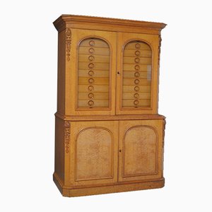 Victorian Reformed Gothic Oak Cabinet