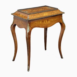 Antique French Rosewood Inlaid Jardiniere
