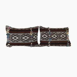 Turkish Traditional Kilim Pillow Covers, Set of 2