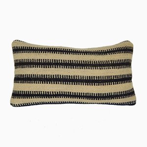 Housse de Coussin Kilim en Laine Rayée