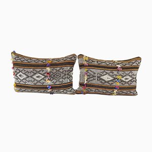 Federe Kilim geometrica di Vintage Pillow Store Contemporary, set di 2