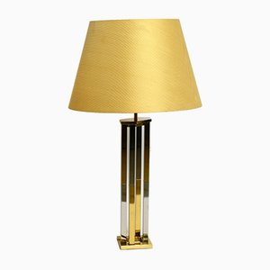 Large Brass Table Lamps from Vereinigte Werkstätten Collection, 1970s, Set of 2