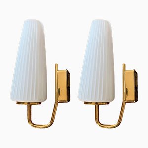 Wall Lamps from Arlus, 1960s, Set of 2