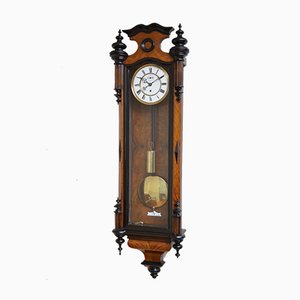 Horloge de Vienne Victorienne en Noyer