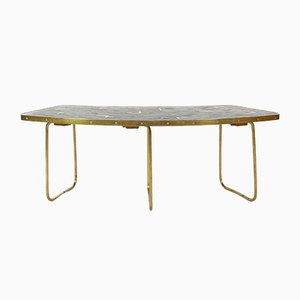 Table Basse Vintage Boomerang par Berthold Müller, 1950s