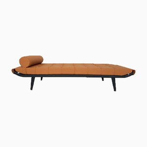 Dutch Cognac Cleopatra Daybed by Dick Cordemeijer for Auping, 1953