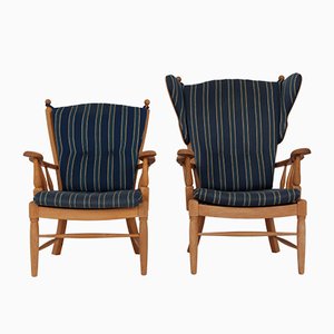 Set of Danish Oak Chairs, 1960s