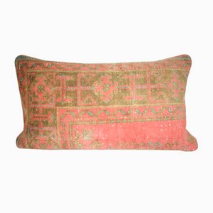 Distressed Turkish Rug Pillow Cover