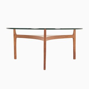 Mesa de centro vintage de Sven Ellekaer para Christian Linneberg, años 60