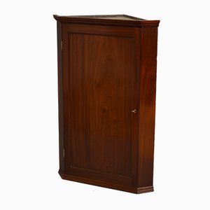 Mueble bar esquinero georgiano antiguo