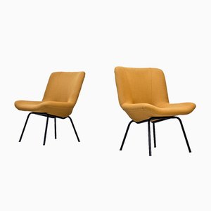 Set finnischer Lehti Sessel von Carl Gustaf Hiort af Ornäs für Puunveisto - Oy, 1950er