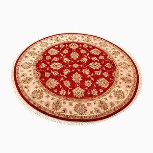 Tapis Rond Artisanal Vintage, 1963