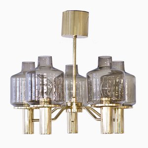 Swedish T507 Prior Chandelier by Hans-Agne Jakobsson for Markaryd, 1960s