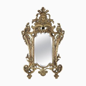 19th Century Louis XV Style Patinated Bronze Mirror