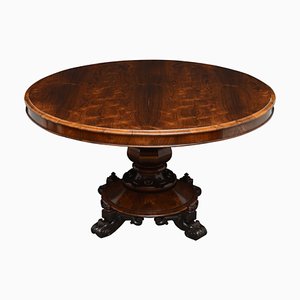 Antique Victorian Rosewood Dining Table