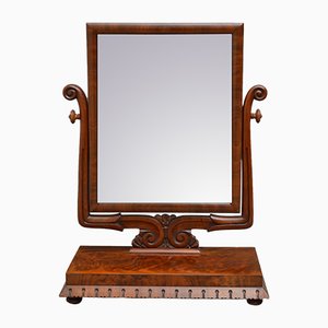 Antique William IV Mahogany Mirror