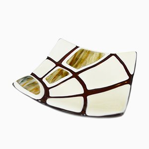 Jurassico Q25 Schale aus Muranoglas von Stefano Birello für VéVé Glas