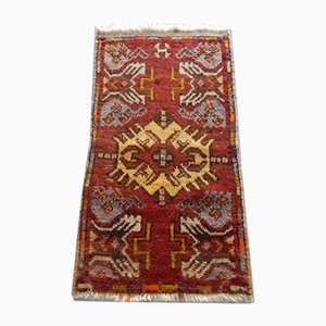 Petit Tapis Oushak Artisanal, 1970s