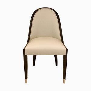 Dining Chair with Narrow Curved Backrest from ADM Art Déco Moderne
