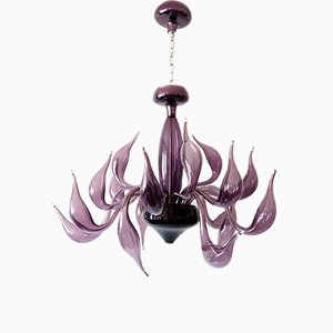 Moderner italienischer Murano Glas Kronleuchter von Fabio Fornasier für LU Murano, 2004