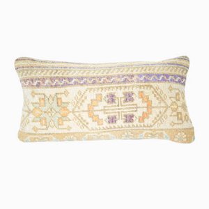 Vintage Oushak Rug Pillow Cover